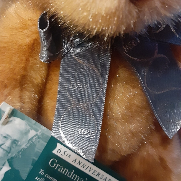 Mary Meyer Limited Edition 65th Anniversary Grandma's Bear 1998 - With Tags - Picture 5 of 9